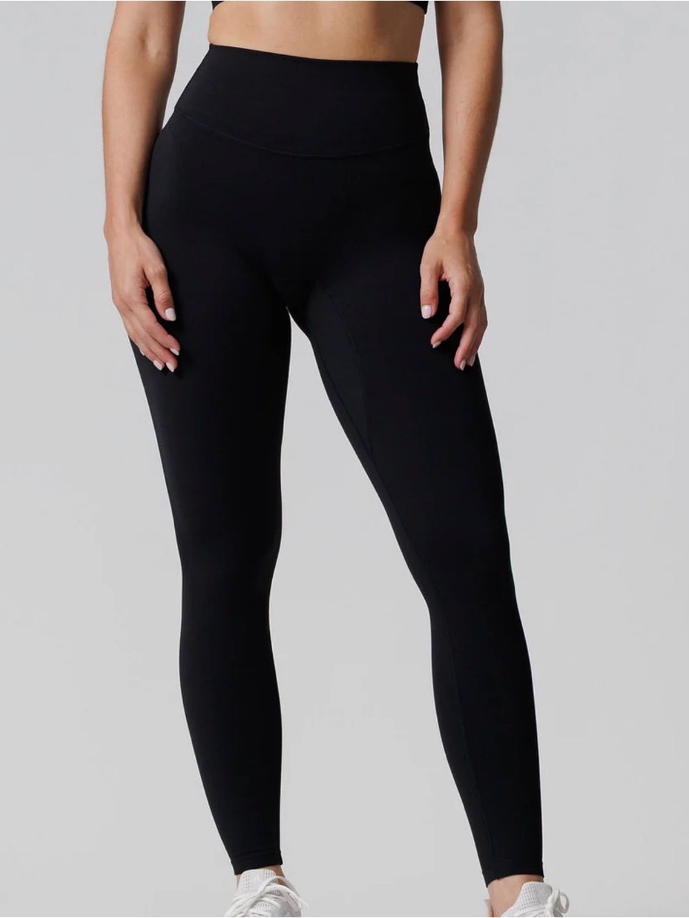 High-Waist Black Performance Leggings - Women's NWT M